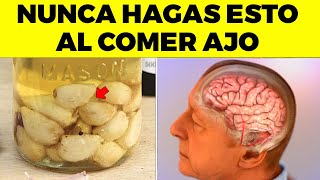 13 errores que NUNCA DEBES HACER al comer AJO [upl. by Ahsaekal]