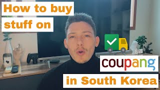 How to set up a COUPANG account in SOUTH KOREA  Online shopping tutorial [upl. by Lisha]