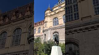 Statue of Janos Hunyadi budapest City Park [upl. by Araj59]