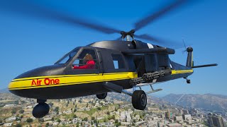 I Became Air One For Criminals In GTA 5 RP [upl. by Anilegnave23]