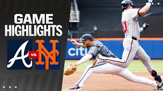 Braves vs Mets Game Highlights 72724  MLB Highlights [upl. by Margherita]