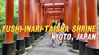 FUSHIMI INARI TAISHA SHRINE  EXPLORING THE 10000 GATES [upl. by Dahraf]