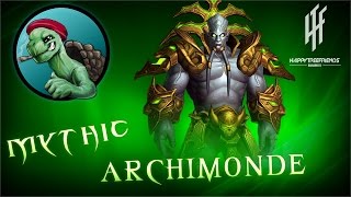 HTF vs Mythic Archimonde LATAM First  Frost Mage PoV [upl. by Duquette]