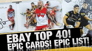 eBay Top 40 EPIC CARDS EPIC LIST September 30  October 9 [upl. by Edmonda]