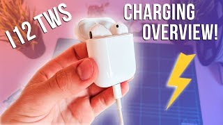 i12 TWS Battery and Charging Overview [upl. by Rudie]