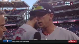 Piscotty talks with Jim Hayes [upl. by Colville315]