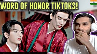 Word of Honor is such an underrated drama TikTok edits compilation \ Indian Reaction Video [upl. by Rufena325]