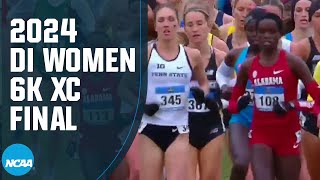 2024 NCAA DI womens cross country championship  FULL RACE [upl. by Piselli330]