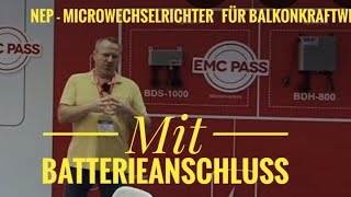 NEP BDH800  einfache Batterieanbindung herstellerübergreifend möglich Intersolar 2024 [upl. by Trent595]