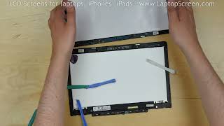 How to replace LCD Screen on Lenovo Chromebook 500e 2 in 1 laptop Stepbystep instructions [upl. by Mitzl]