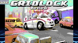 Gridlock Commodore 64 Review [upl. by Tilford]