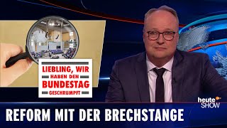 Wahlrechtsreform Fliegt die CSU künftig aus dem Bundestag  heuteshow vom 24032023 [upl. by Laspisa]