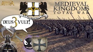 Medieval Kingdoms Total War 1295 AD FR  LORDRE CONTREATTAQUE  Partie 3 [upl. by Ecilahc]