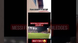 Ishowspeed finaly acknowledges messi dont forget to subscribe funnyshorts short memeviral [upl. by Gabbie]