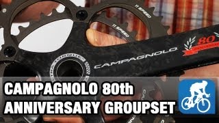 Campagnolo 80th Anniversary Groupset Unboxing [upl. by Volkan]