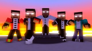 Herobrine Fight  Episode 3 The Strongest herobrine  Minecraft Animation [upl. by Leese]