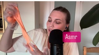 Асмр Многослойные звуки рта  Слайм Multilayer ASMR Slime 🌸 [upl. by Ganley514]