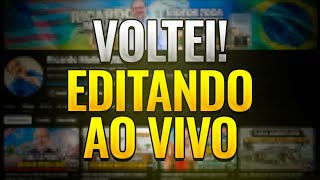 LORDS DESIGNER  EEDITANDO THUMBNAIL AO VIVO volteei [upl. by Sandberg]