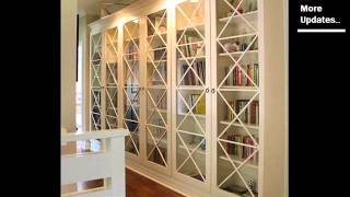 Bookshelves With Glass Doors [upl. by Etteiram]