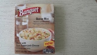 Banquet Queso Mac Review [upl. by Anehs]