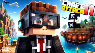 360° VR CraftAttack TOUR Die Pirateninsel TORTUGA [upl. by Airbmac825]