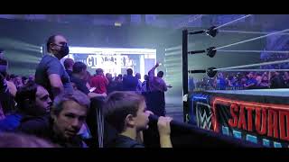 WWE WALTER GUNTHER BADASS ENTRANCE at WWE HOUSE SHOW [upl. by Kirtap]