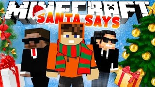 ВЫПОЛНЯЕМ ЗАДАНИЯ САНТЫ Minecraft Santa Says MiniGame [upl. by Acirederf624]