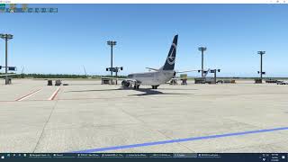 XPlane 11 EDDF  EGKK  Departure  Zibo Mod  VATSIM ATC [upl. by Clovis755]