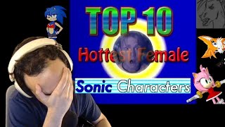 Squeex Reacts to quotTop 10 Hottest Sonic Female Charactersquot [upl. by Phyllida]