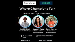 Mindset consultings 4S Logic of SAP EWM  Hosted by Prabhjot Singh Nayyar Founder SCM Champs [upl. by Bopp]