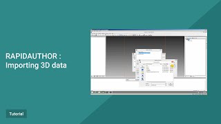 RapidAuthor Tutorial Importing 3D data [upl. by Lillian]