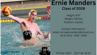 Ernie Manders Class of 26 Recruiting Video [upl. by Eniksre]