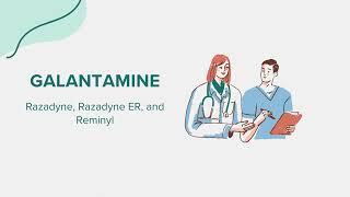 Galantamine Razadyne Razadyne ER and Reminyl  Drug Rx Information [upl. by Crescint]