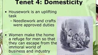 the cult of domesticity [upl. by Oremar]