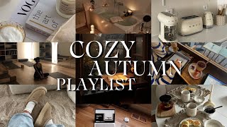 cozy autumn playlist  october mood🧦🍪🧺 [upl. by Notlem543]