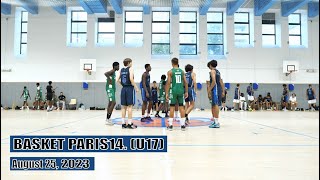 Match Training PARIS14U17 vs Nanterre 25082023 [upl. by Lleoj]