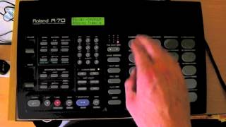 Roland R70 Drum Machine Demo [upl. by Sila]