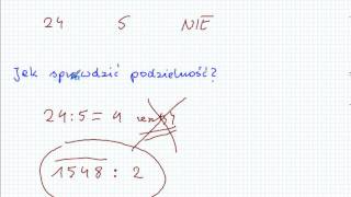 Cechy podzielności przez 2 4 5 10 100 oraz przez 3 i 9  Matematyka SP i Gimnazjum [upl. by Anayd]