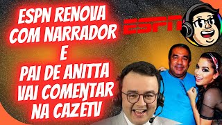 ESPN RENOVA CONTRATO COM ROGÉRIO VAUGHAN [upl. by Sitoeht]