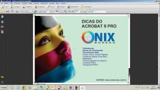 aula 1 aprendendo a utilizar barras de ferramentas do acrobat 9 pro [upl. by Hessler]