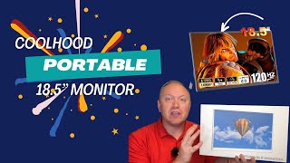 Best Dual Screen for Laptops on Amazon  Coolhood 185” Portable Monitor [upl. by Oecam]