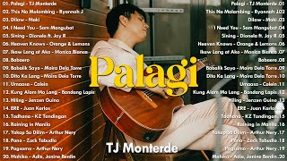 PALAGI  TJ Monterde 💗 Best OPM Tagalog Love Songs With Lyrics 2024 Playlist 💗 OPM Trending 2024 [upl. by Avrom927]