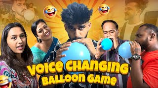 Voice Changing Balloon 😳😂😂  Samsameerinsta [upl. by Lyndon]