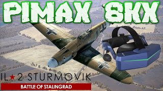 IL2 COMBAT PIMAX 8KX OR VIVE PRO 2 [upl. by Auqinom423]