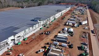 Project Ranger  Walbridge  Construction Job Site Drone Video  010822 [upl. by Latimer]