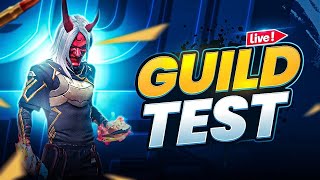 🛑LIVE GUILD TEST 1VS2  FF LIVE  GUILD TEST LIVE  FREE FIRE LIVE 🥵😺 gyangaming freefirelive [upl. by Mosora]