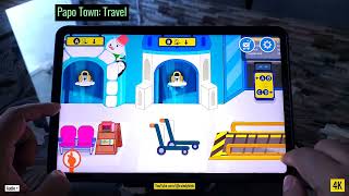 Papo Town Travel  Android Game for Kids  Gameplay [upl. by Aibonez]