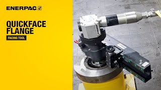 Flange Facing Tool  FF120 QuickFace  Enerpac [upl. by Cara]