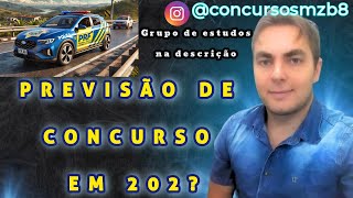 CONCURSO PRFPREVISÃO DO NOVO EDITAL [upl. by Jessamyn]