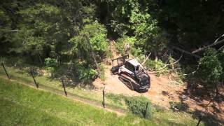 JR Landworks Retention Pond Land Clearing [upl. by Anitserp]